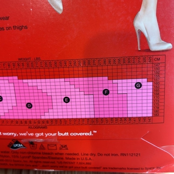 Spanx new super tummy control mid thigh shaper in nude size G 290 to 325 pounds - Picture 3 of 4